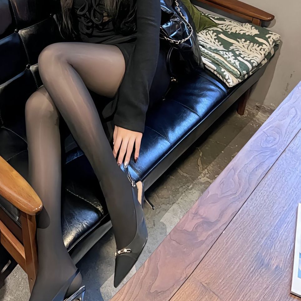 Horse Oil Socks Shiny Stockings Sentiment