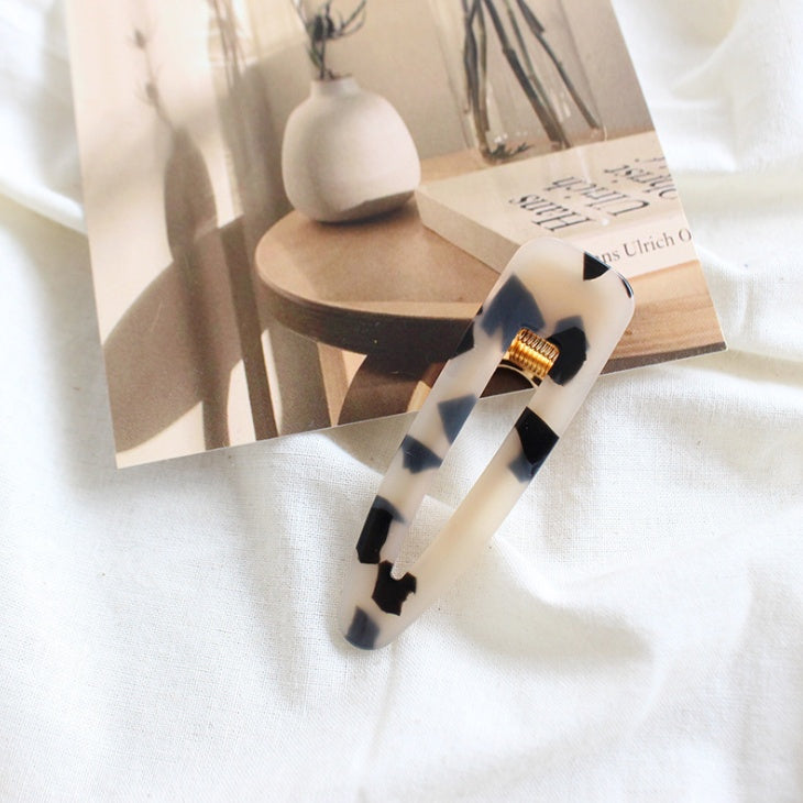 Leopard Print Waterdrop Hair For Women Barrettes Clips Cute Lovely Girls Hairpin Barrette Multi-Style Hair Accessaries Jewelry