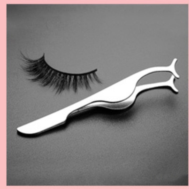 Semi-arc Steel Tooth Brow Groomer Eyelash Curler