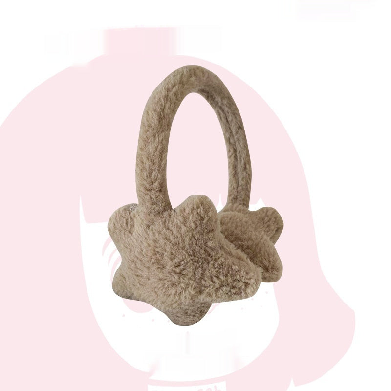 Cute XINGX Winter Student Riding Warm Earmuffs