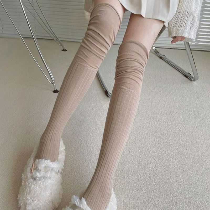 Maillard Long Tube Stitching Bunching Socks