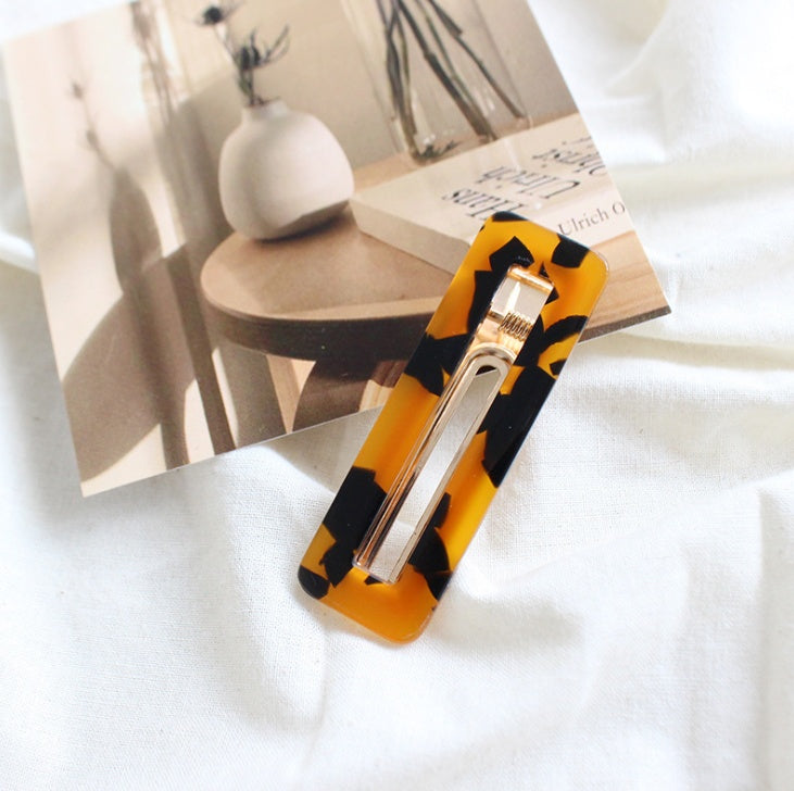 Leopard Print Waterdrop Hair For Women Barrettes Clips Cute Lovely Girls Hairpin Barrette Multi-Style Hair Accessaries Jewelry