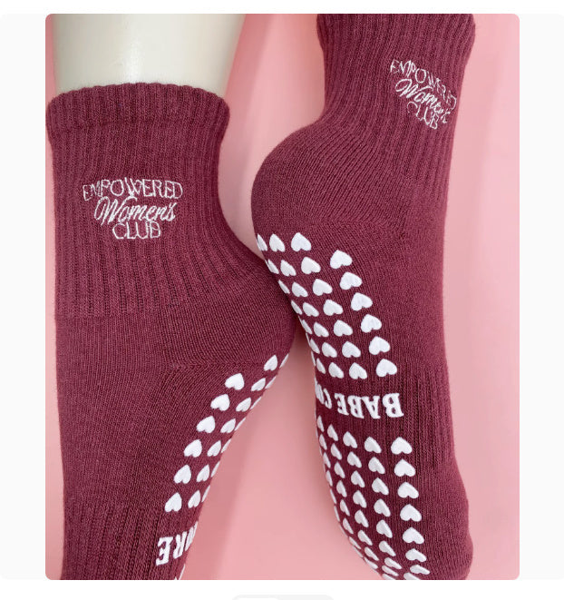 Thin Mid Tube Women's Professional Anti Slip Yoga Socks