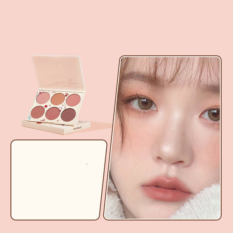 Women's Fashion Simple Multi-Color Makeup Blush