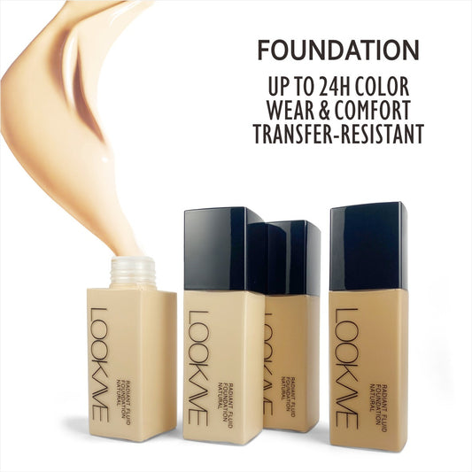 LOOKAVE Matte Liquid Foundation