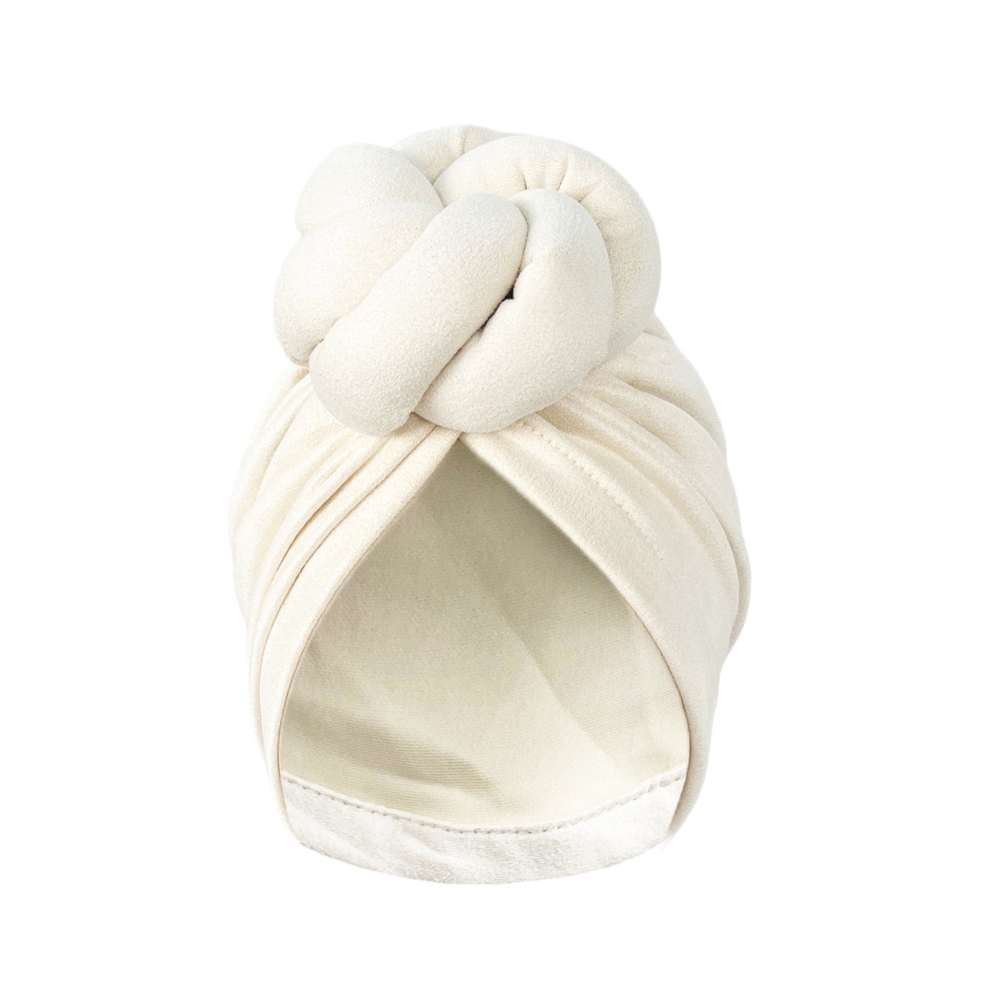 Fashion Solid Color Ethnic Knotted Headscarf