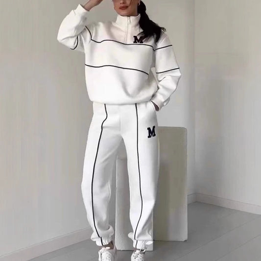 Long Sleeved And Pants Casual Sports Suit