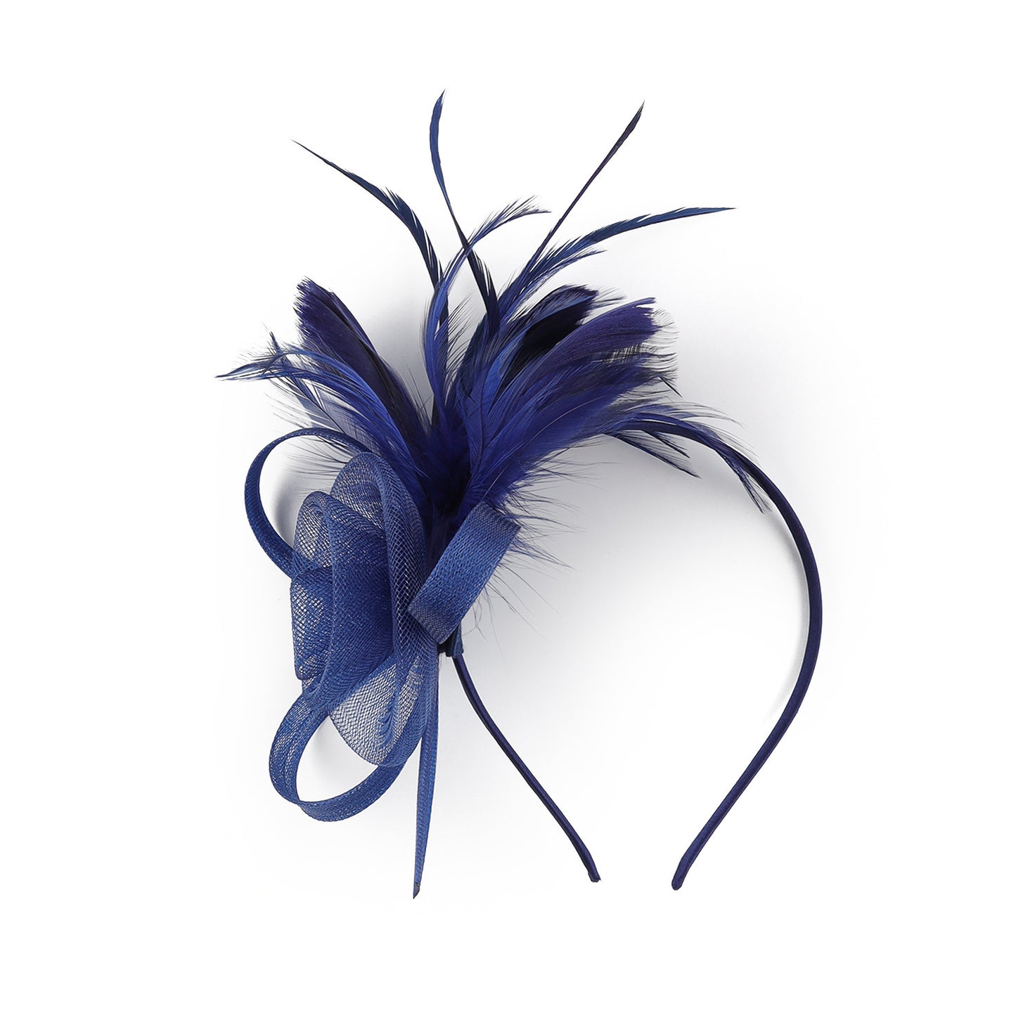 Mesh Feather Headwear Elegant Retro Versatile Headband