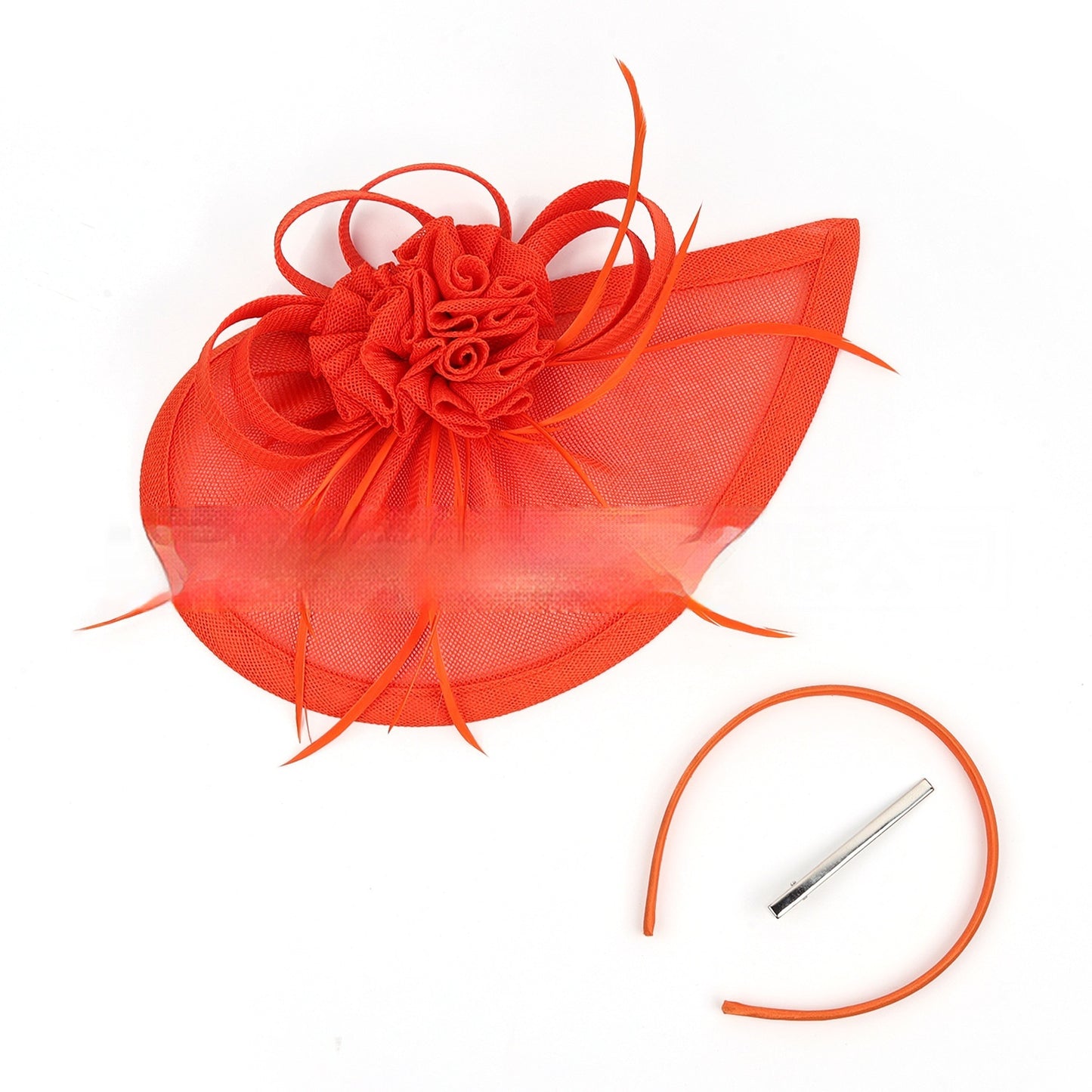 Linen Horse Racing Top Hat Hair Accessories