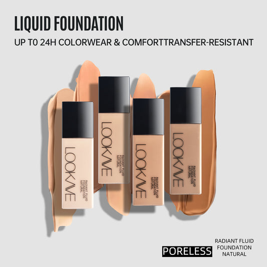 LOOKAVE Matte Liquid Foundation